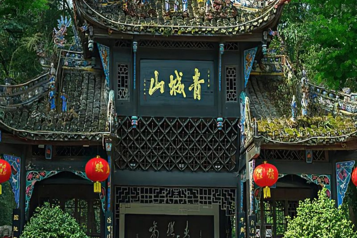 Qingcheng Mountain. Dujiangyan